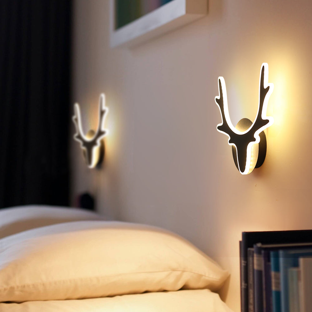 Lámpara de Pared con Diseño de Cuerno Nórdico, Iluminación Moderna y Eficiente en Energía 2