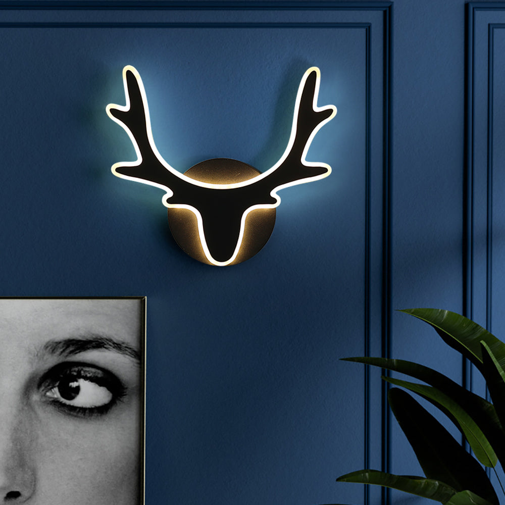 Lámpara de Pared con Diseño de Cuerno Nórdico, Iluminación Moderna y Eficiente en Energía 3