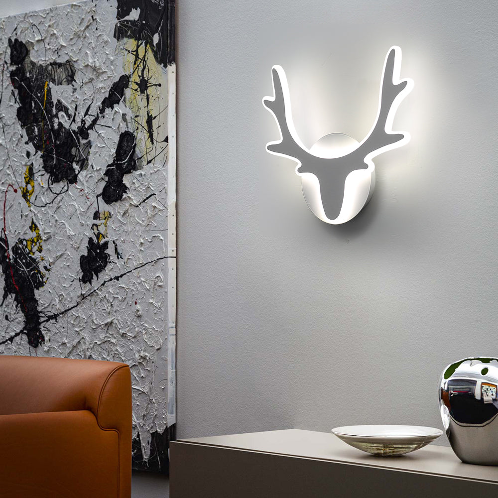 Lámpara de Pared con Diseño de Cuerno Nórdico, Iluminación Moderna y Eficiente en Energía 4