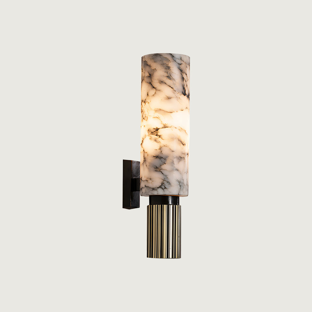Lámpara de Pared de Alabastro Moderna Riviera – Diseño Elegante y Luz Suave 1