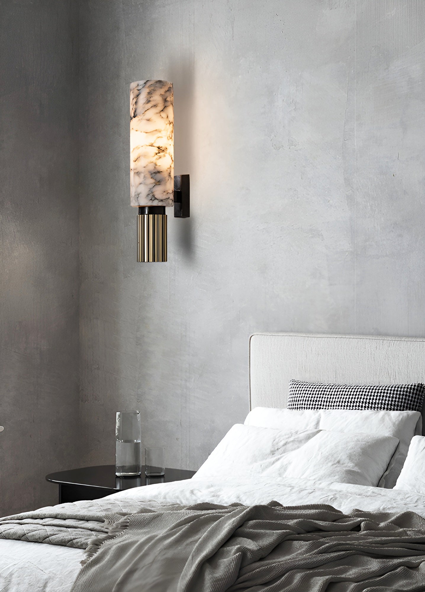 Lámpara de Pared de Alabastro Moderna Riviera – Diseño Elegante y Luz Suave 7