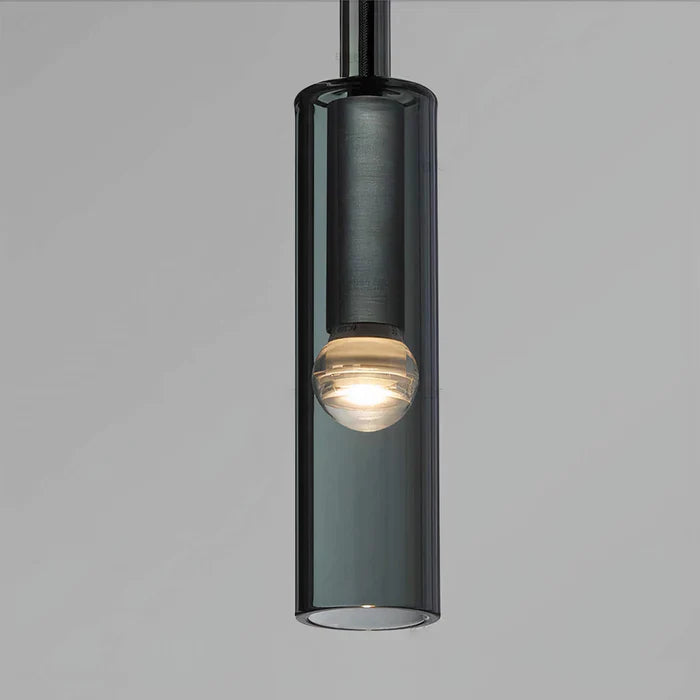 Lámpara de Pared de Cristal Ahumado Estilo Escandinavo – Iluminación Elegante para Hogar 6