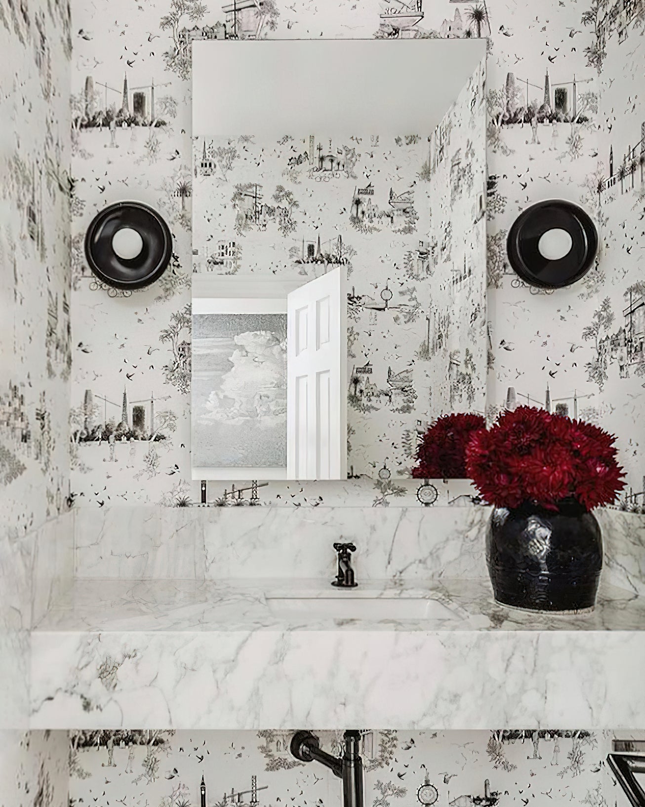 Lámpara de Pared de Mármol con Diseño Moderno y Luz Difusa – Ideal para Interiores Elegantes 3