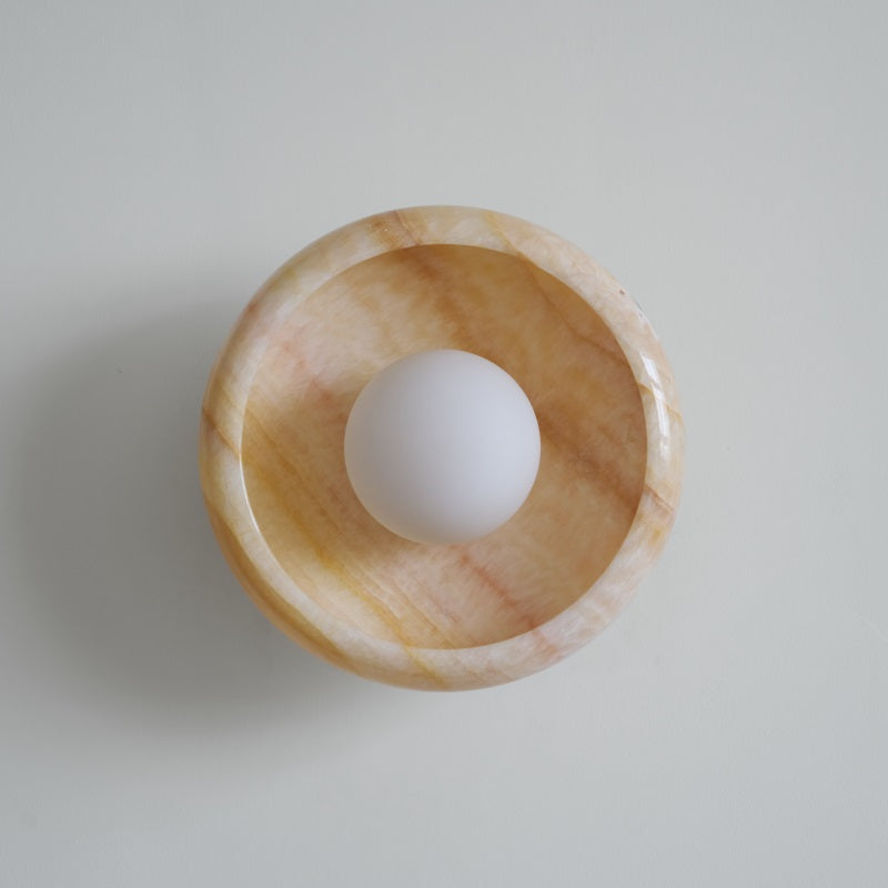 Lámpara de Pared de Mármol con Diseño Moderno y Luz Difusa – Ideal para Interiores Elegantes 34