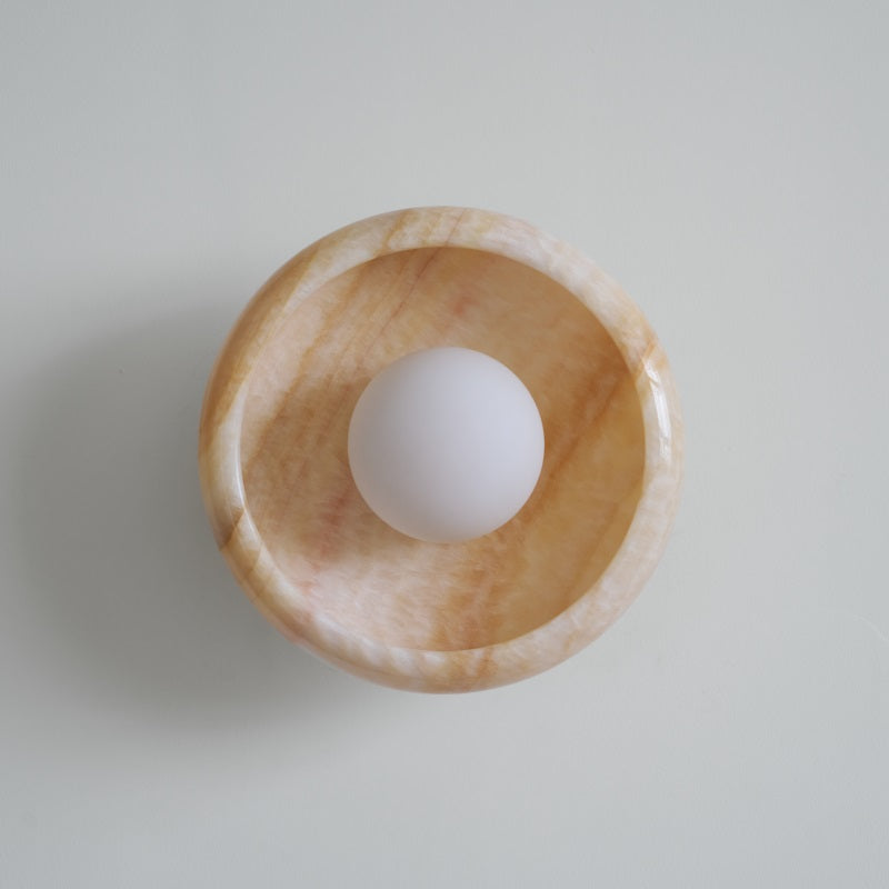 Lámpara de Pared de Mármol con Diseño Moderno y Luz Difusa – Ideal para Interiores Elegantes 44