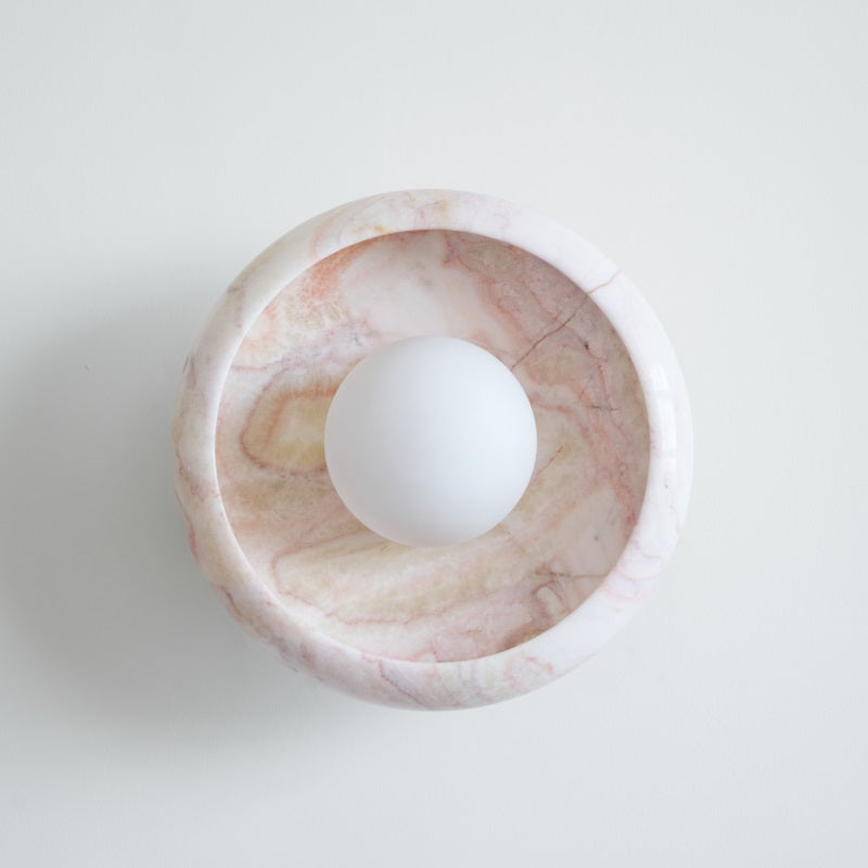 Lámpara de Pared de Mármol con Diseño Moderno y Luz Difusa – Ideal para Interiores Elegantes 54