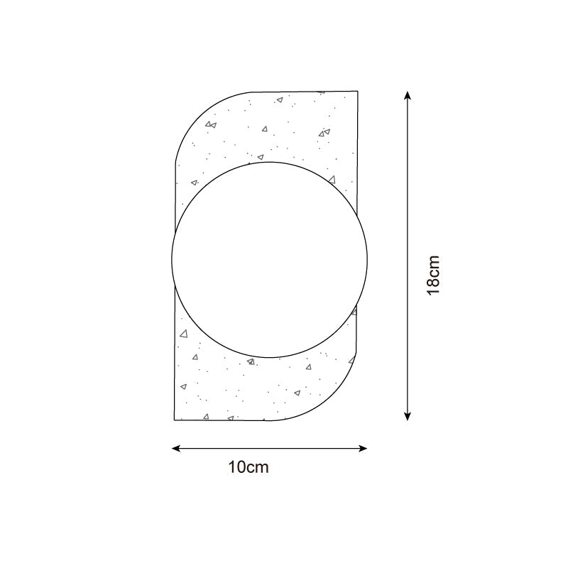 Lámpara de Pared de Travertino Neptune con Diseño Minimalista – Opciones de 1, 2 y 3 Luces 5