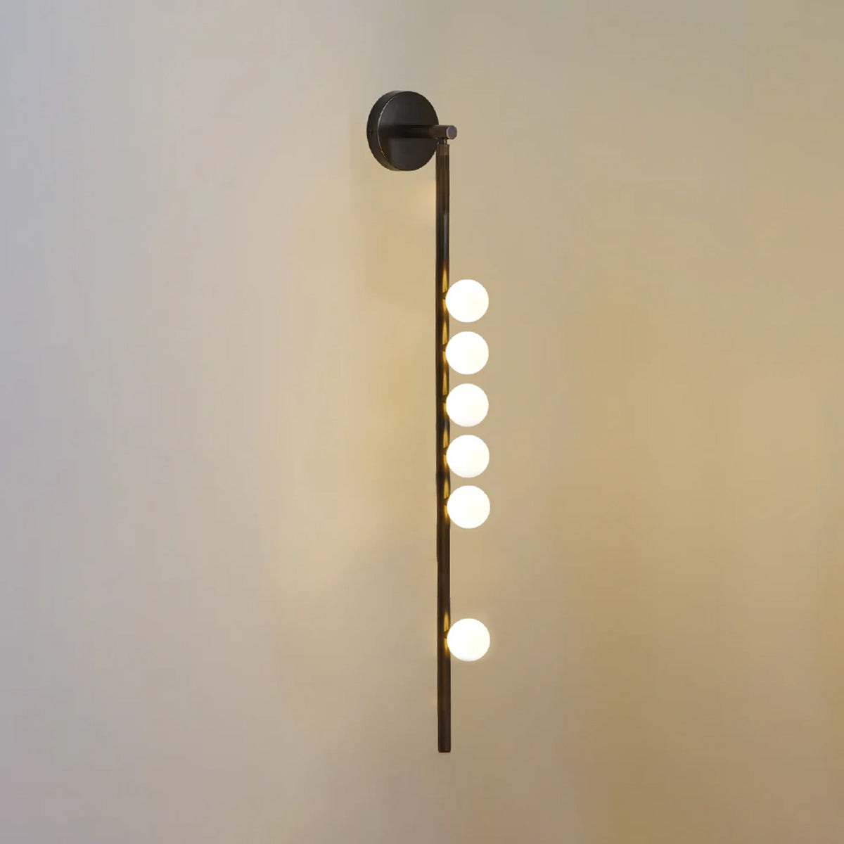 Lámpara de Pared de Tubo de Vidrio y Latón con LED - Acabados Personalizados 17