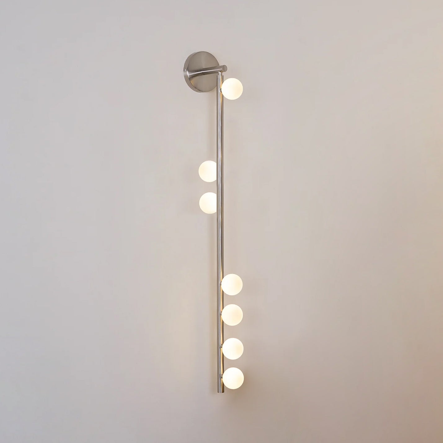 Lámpara de Pared de Tubo de Vidrio y Latón con LED - Acabados Personalizados 22