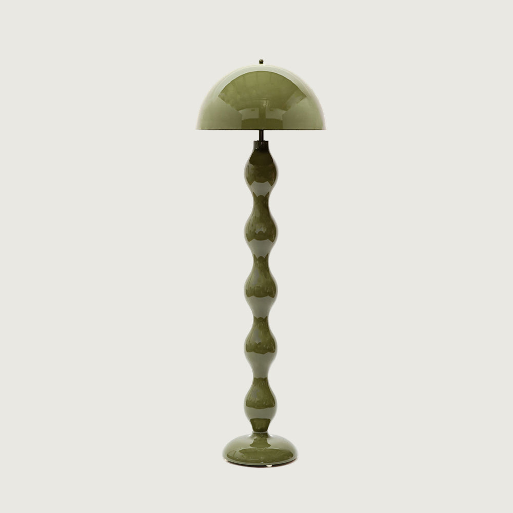 Lámpara de Pie Escultural de Hierro con Diseño Moderno – Varios Colores Disponibles 1
