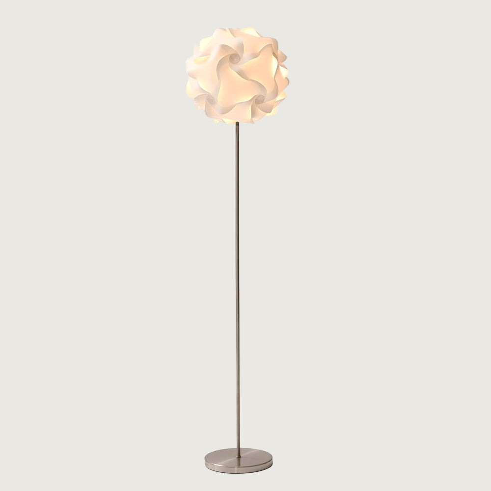 Lámpara de Pie Floral Elegante con Luz LED y Diseño Moderno – Ideal para Decoración Interior 0