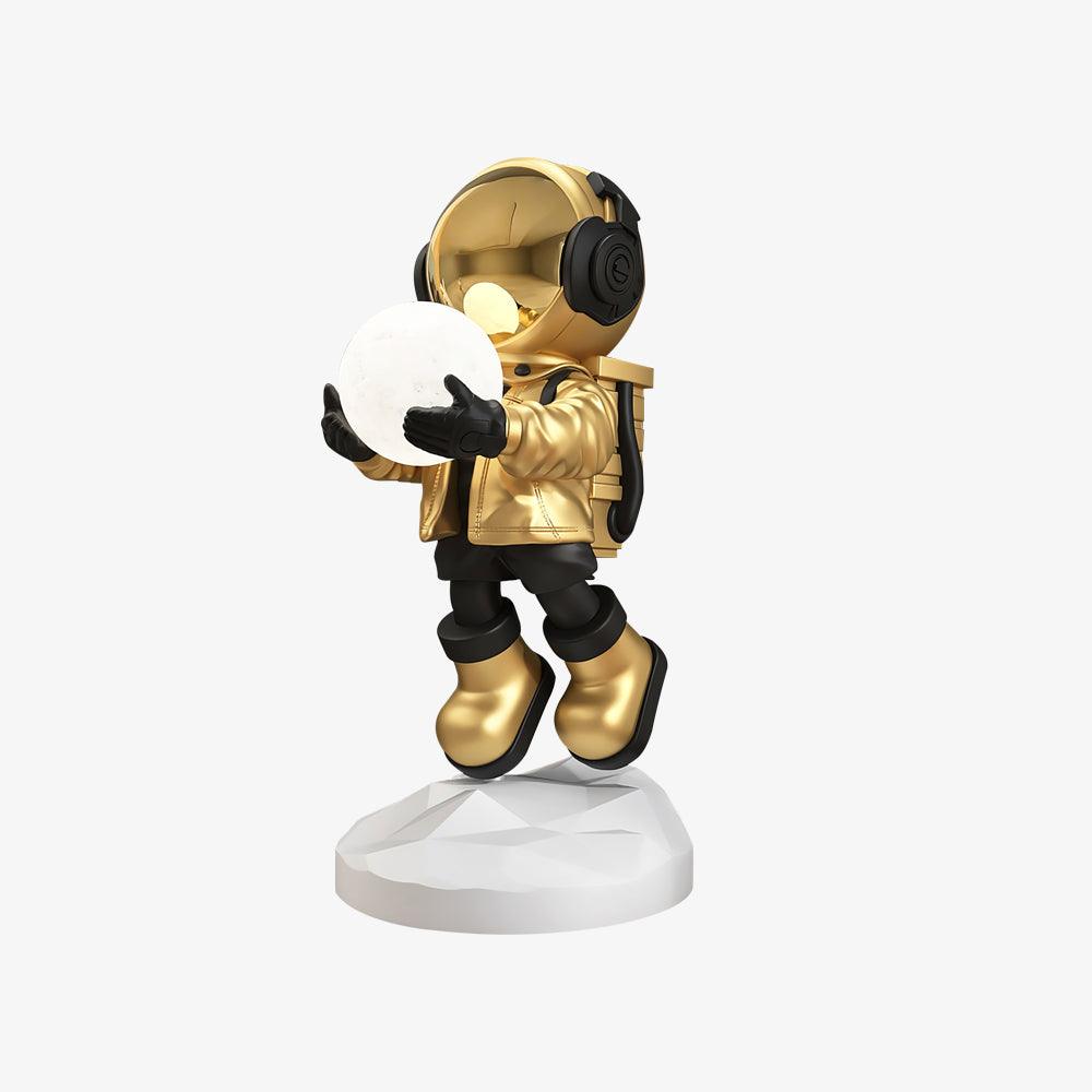 Lámpara de Pie LED Moderna Astronauta con Luz Cambiante para Salón y Decoración Intergaláctica - Resina 80 cm 5