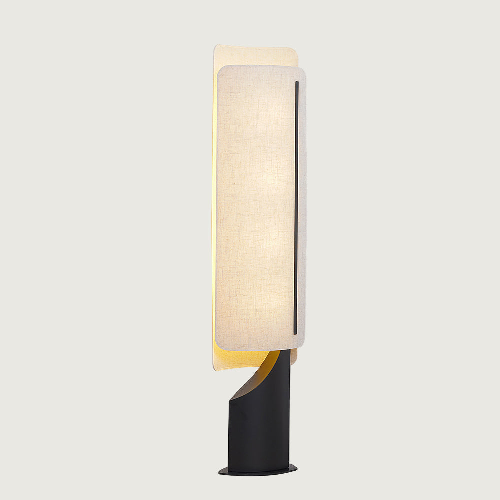 Lámpara de Suelo Moderna Ibiza con Base de Abaca y Pantalla de Lino – Altura 158 cm 0