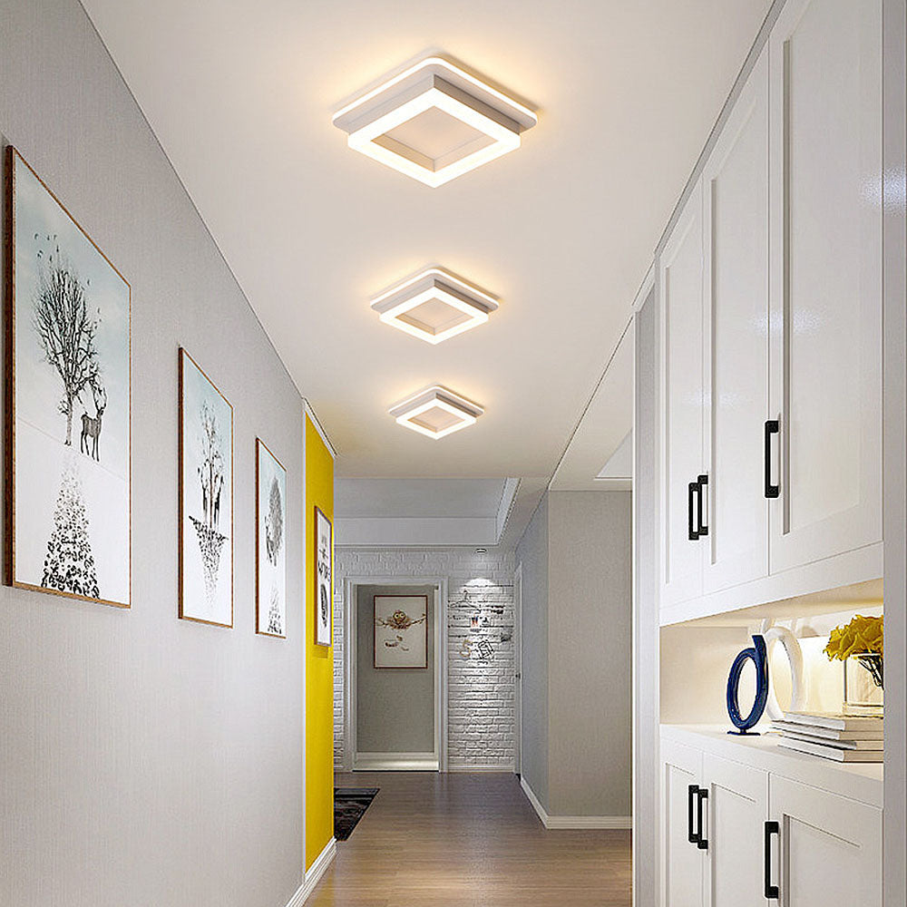 Lámpara de Techo Acrílica Moderna para Pasillo – Diseño Minimalista y Elegante 11
