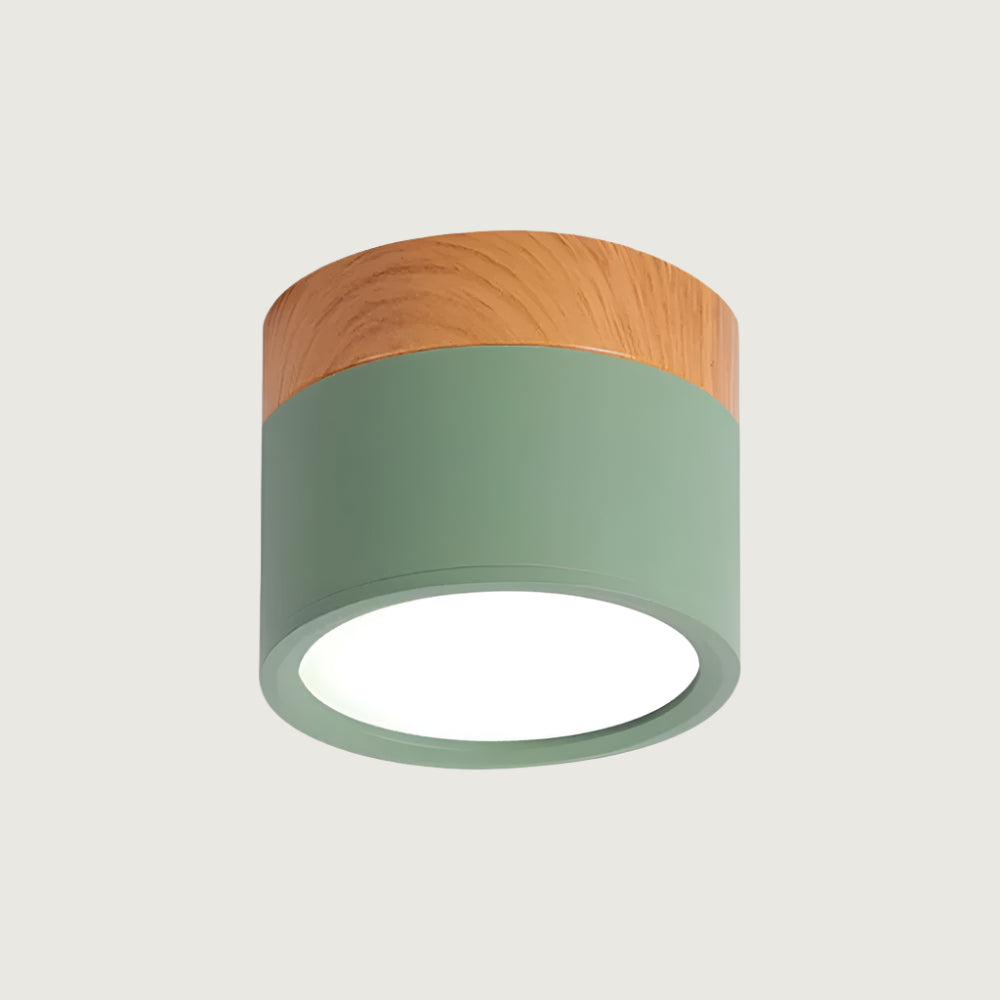 Lámpara de Techo Cilíndrica Pequeña LED Moderna y Elegante para Interiores - Iluminación Compacta y Eficiente 11