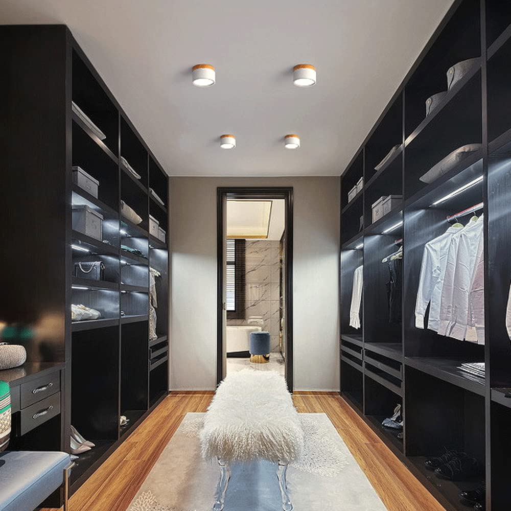 Lámpara de Techo Cilíndrica Pequeña LED Moderna y Elegante para Interiores - Iluminación Compacta y Eficiente 5
