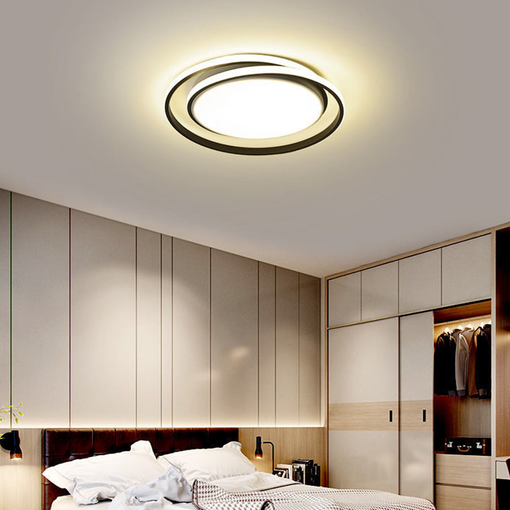 Lámpara de Techo Circular LED Minimalista de 48W para Ambientes Modernos 10