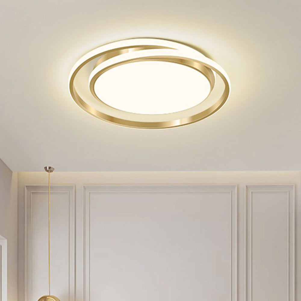 Lámpara de Techo Circular LED Minimalista de 48W para Ambientes Modernos 4