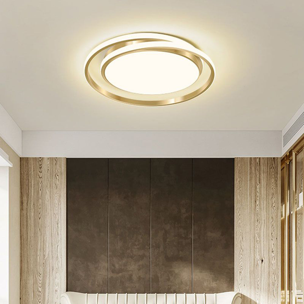 Lámpara de Techo Circular LED Minimalista de 48W para Ambientes Modernos 6