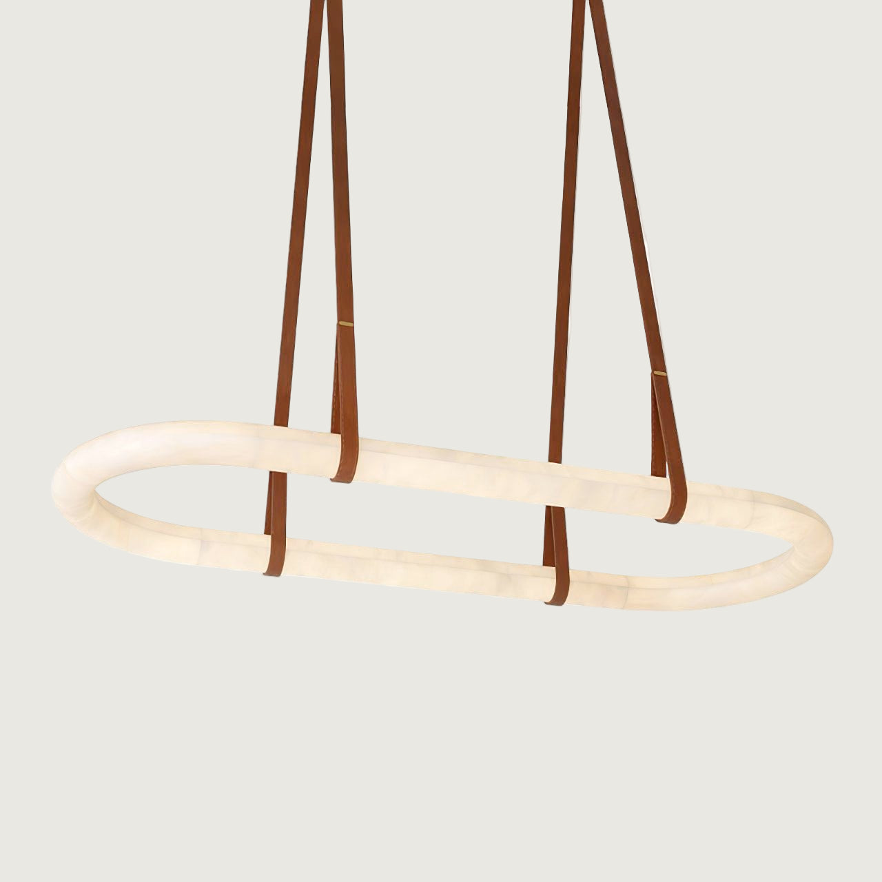 Lámpara de Techo Circular de Alabastro con Luz LED Integrada – Diseño Moderno para Interiores, 60-200 cm, Varias Temperaturas de Color 0