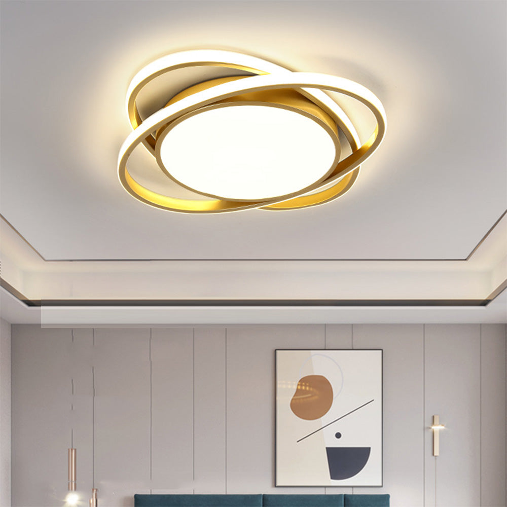 Lámpara de Techo Empotrada Estilosa para Iluminación de Dormitorio – 50/60 cm, LED 0