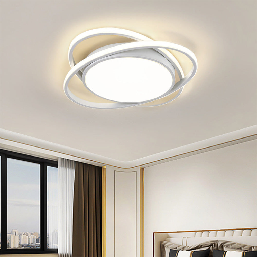 Lámpara de Techo Empotrada Estilosa para Iluminación de Dormitorio – 50/60 cm, LED 4
