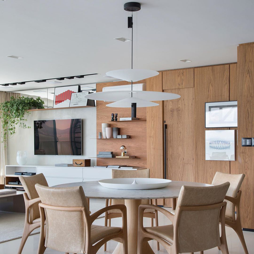 Lámpara de Techo Flamingo con Difusor de Acrílico y LED – Varios Tamaños y Acabados 5