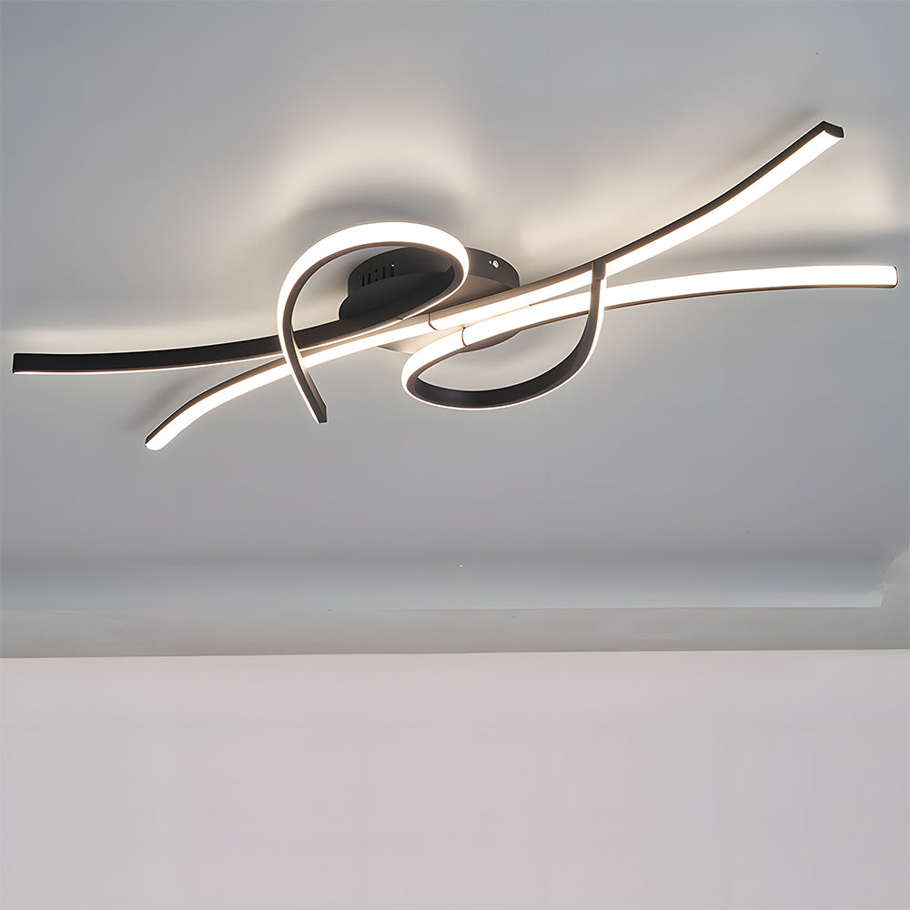 Lámpara de Techo LED Creativa en Forma de Notas Musicales para Sala de Estar - Diseño Moderno y Eficiencia Energética 7