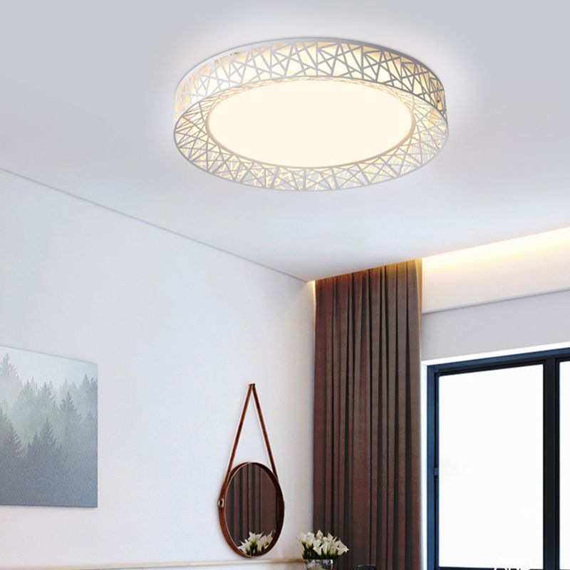 Lámpara de Techo LED Industrial Moderna para Sala de Estar - Diseño Contemporáneo y Eficiencia Energética 8