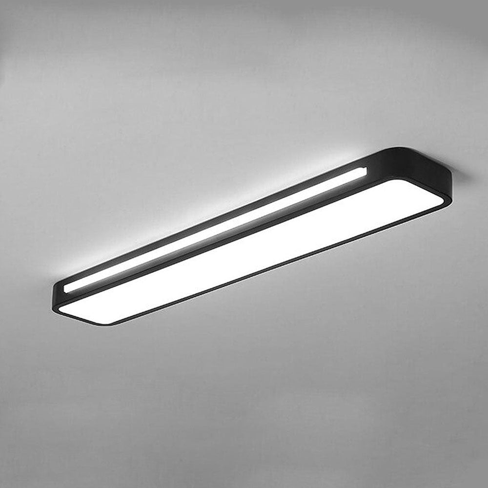 Lámpara de Techo LED Larga Minimalista Moderna de Hierro y Acrílico – Iluminación Eficiente para Hogar y Oficina 4