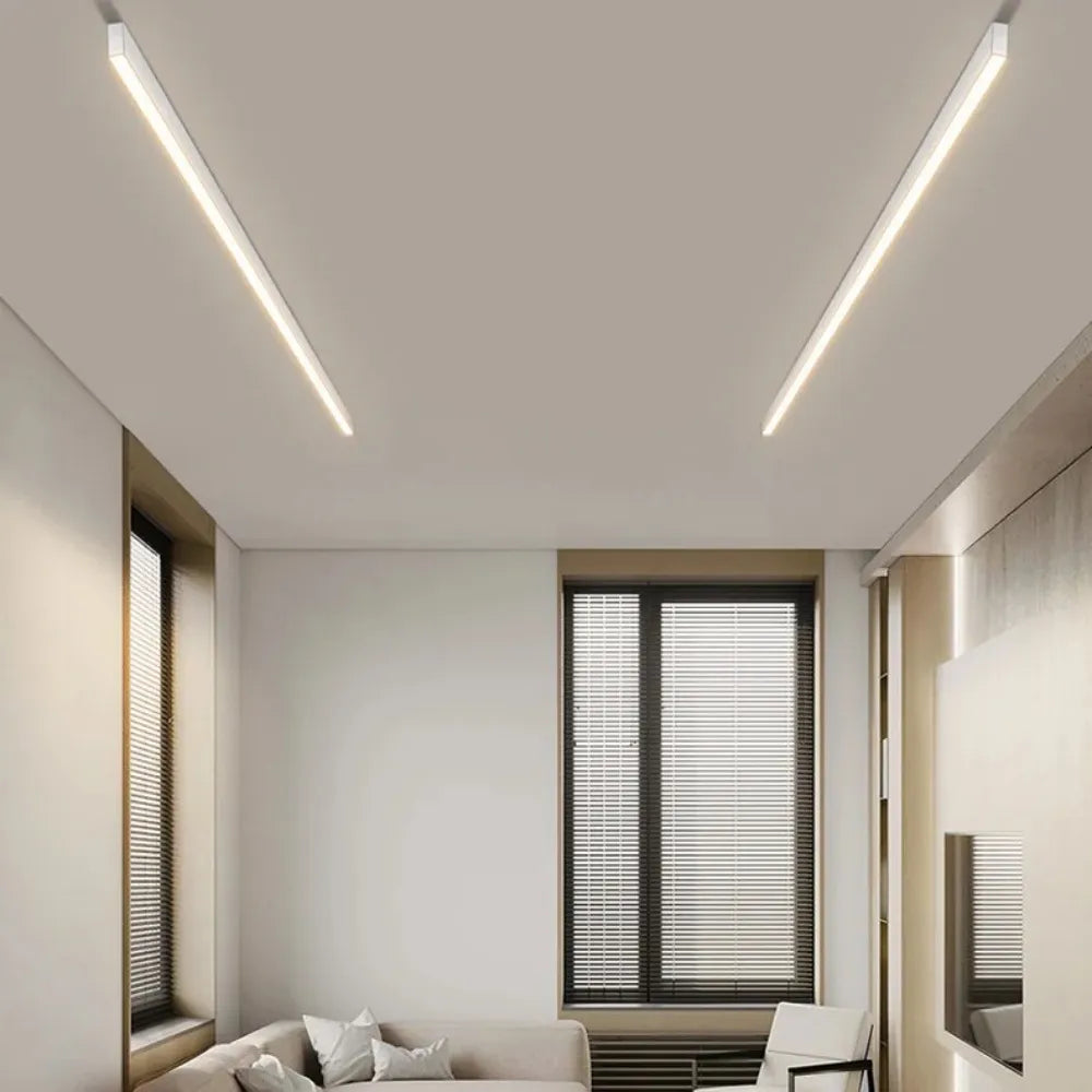 Lámpara de Techo LED Minimalista de Diseño Contemporáneo para Sala de Estar 10