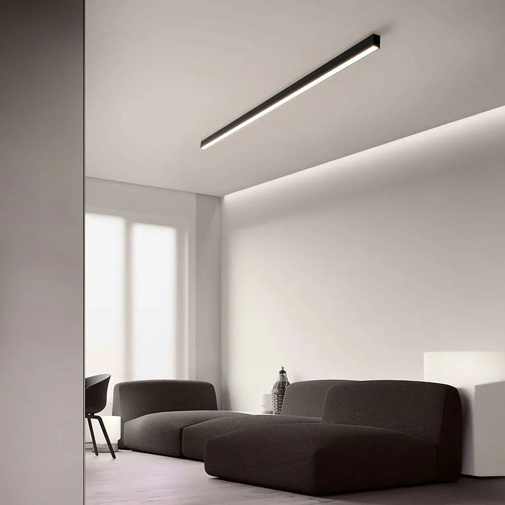 Lámpara de Techo LED Minimalista de Diseño Contemporáneo para Sala de Estar 8