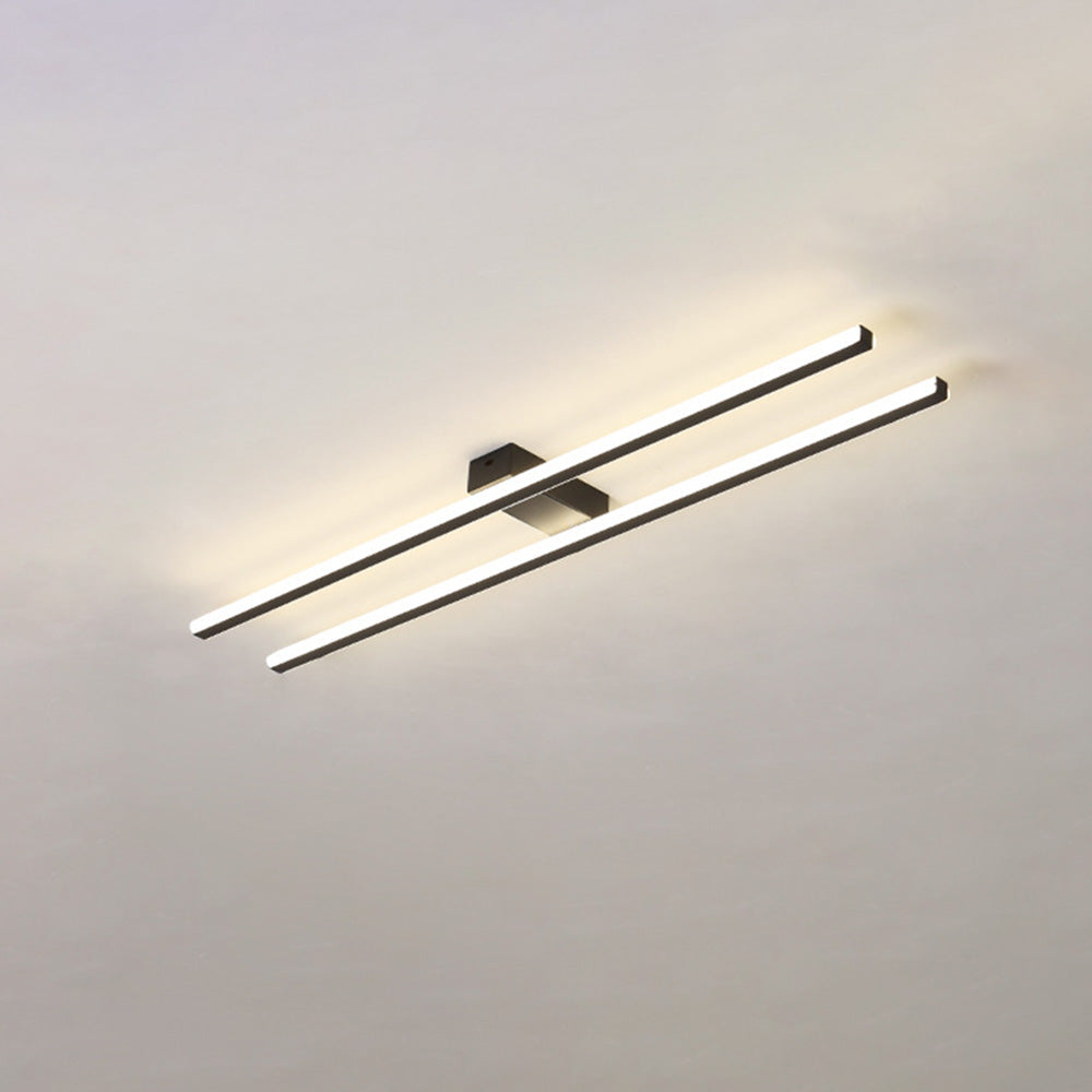 Lámpara de Techo LED Minimalista de Hierro Doble para Sala de Estar - Diseño Moderno y Eficiencia Energética 5
