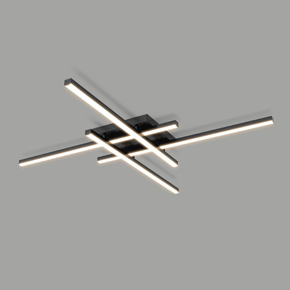 Lámpara de Techo LED Minimalista de Hierro Industrial para Sala de Estar - Iluminación Eficiente y Elegante 6