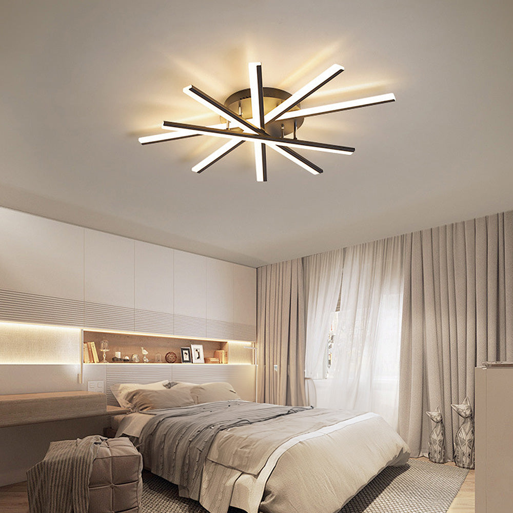 Lámpara de Techo LED Minimalista de Metal Escandinavo – Diseño Moderno y Elegante 2