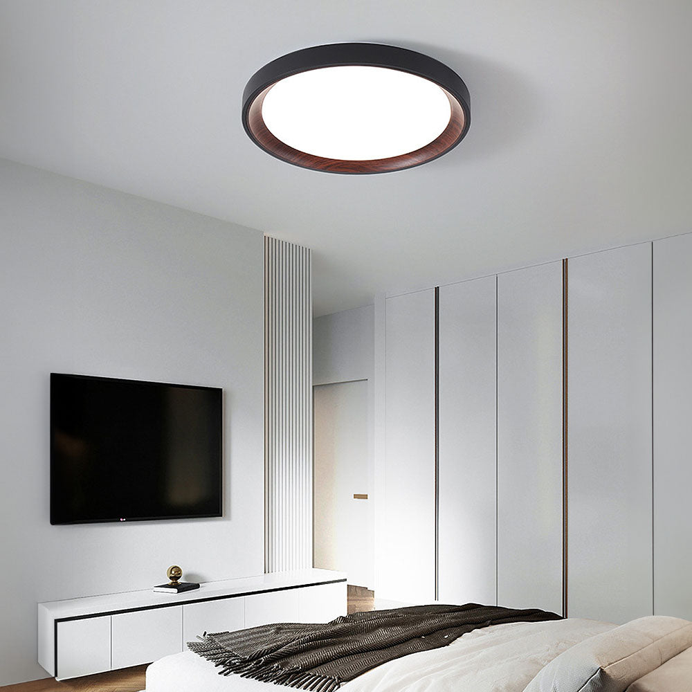 Lámpara de Techo LED Moderna de Acrílico Blanco para Dormitorio y Sala de Estar - Iluminación Eficiente y Diseño Contemporáneo 5