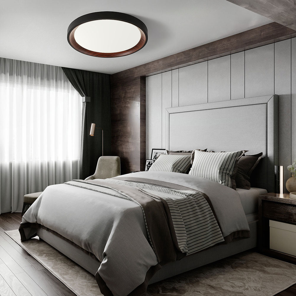 Lámpara de Techo LED Moderna de Acrílico Blanco para Dormitorio y Sala de Estar - Iluminación Eficiente y Diseño Contemporáneo 8