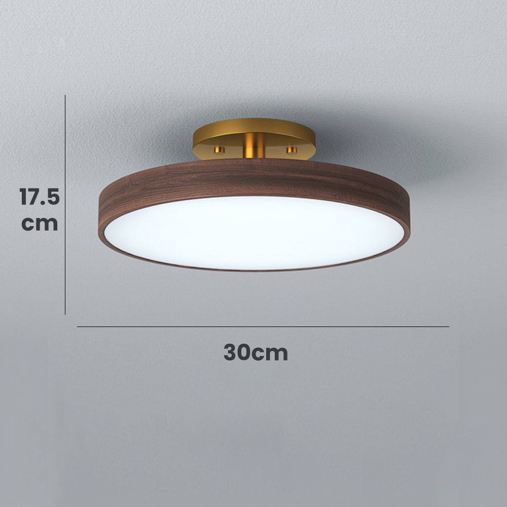 Lámpara de Techo LED Moderna de Acrílico para Dormitorio - Iluminación Eficiente y Diseño Contemporáneo, 18W, 24W, 36W 3