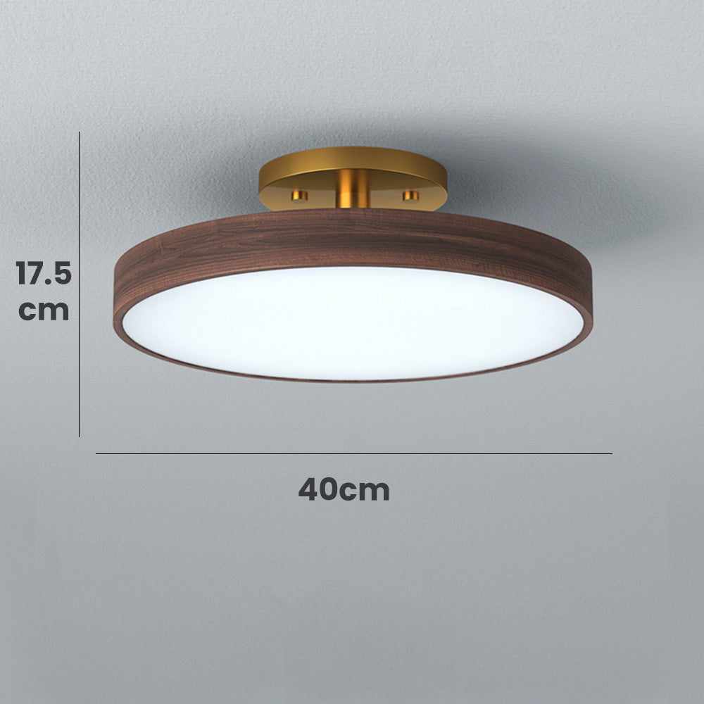 Lámpara de Techo LED Moderna de Acrílico para Dormitorio - Iluminación Eficiente y Diseño Contemporáneo, 18W, 24W, 36W 4