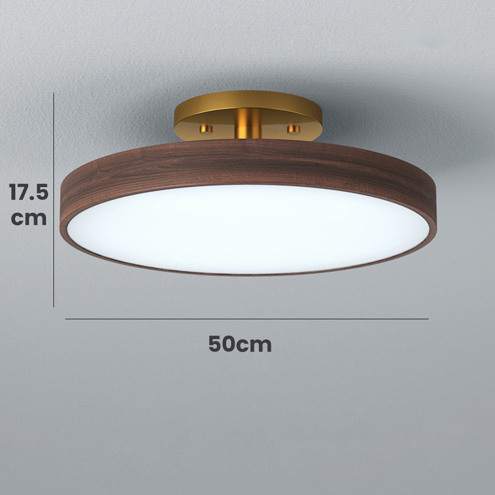 Lámpara de Techo LED Moderna de Acrílico para Dormitorio - Iluminación Eficiente y Diseño Contemporáneo, 18W, 24W, 36W 5