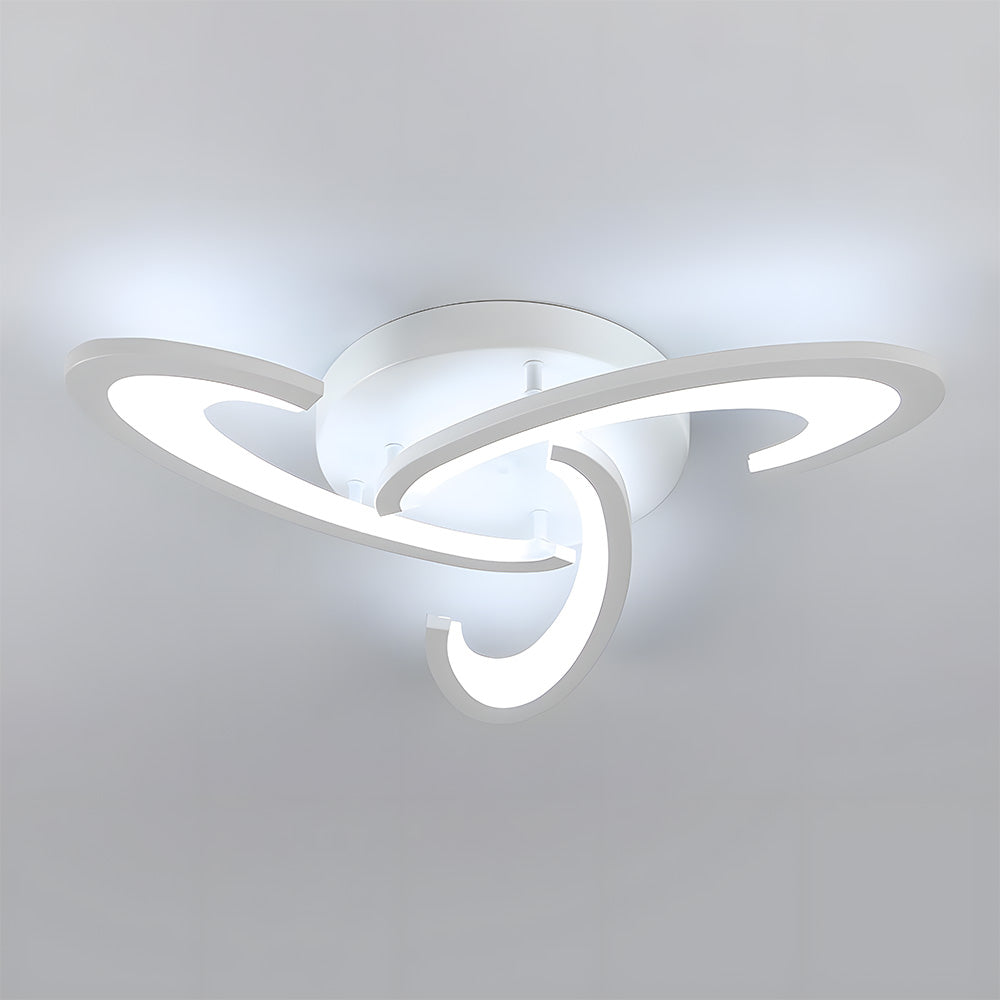 Lámpara de Techo LED Moderna de Hierro Estilo Nórdico, Plafón de 50/60 cm para Sala de Estar 0