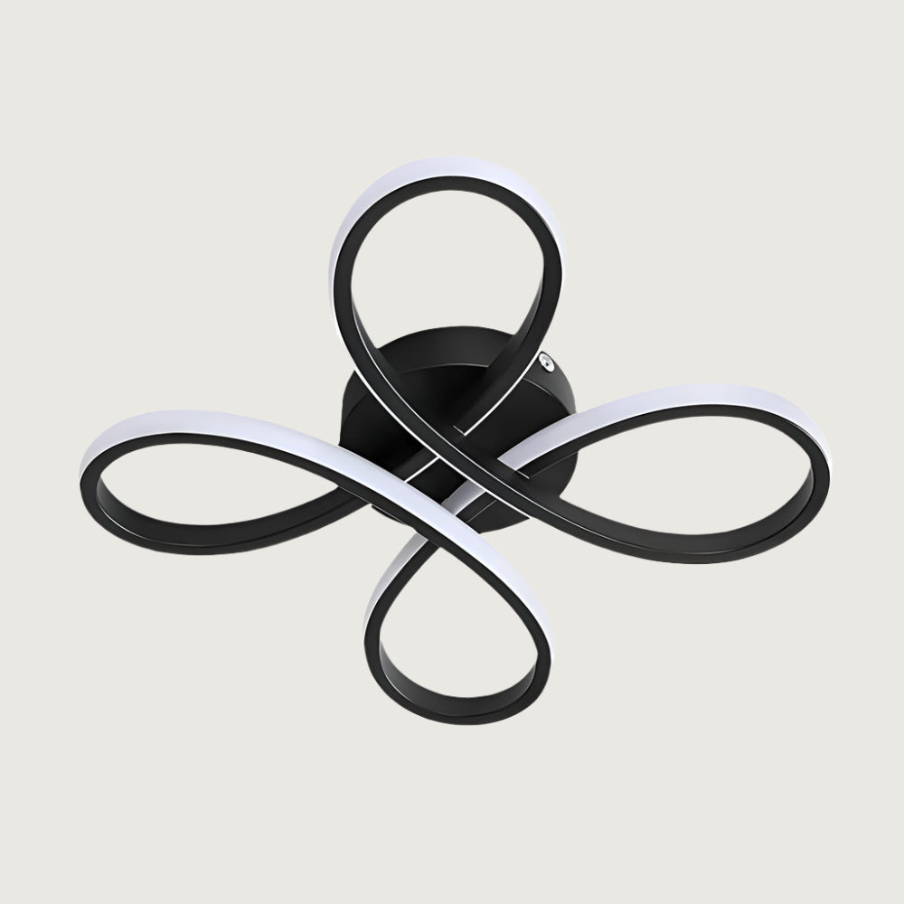 Lámpara de Techo LED Moderna de Hierro, 30W, 2400 Lúmenes, Ideal para Dormitorio y Sala de Estar, Diseño Elegante y Eficiente 7