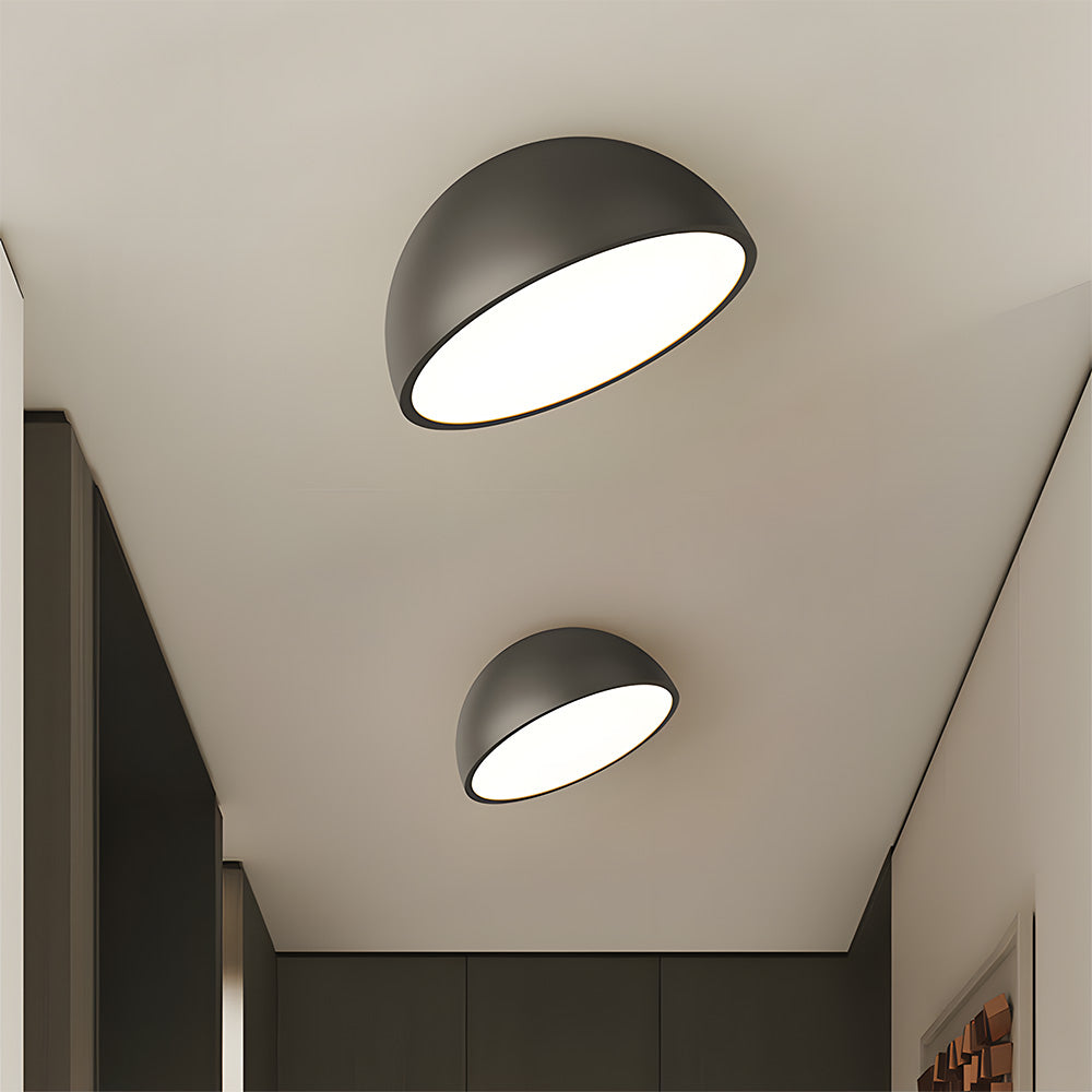 Olyra - Lámpara de Techo LED Redonda de Hierro Moderna para Sala de Estar - Diseño Elegante y Eficiencia Energética