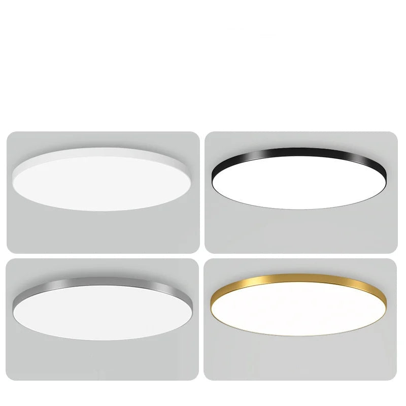 Lámpara de Techo LED Redonda de Minimalismo – Iluminación Elegante para Hogar 5