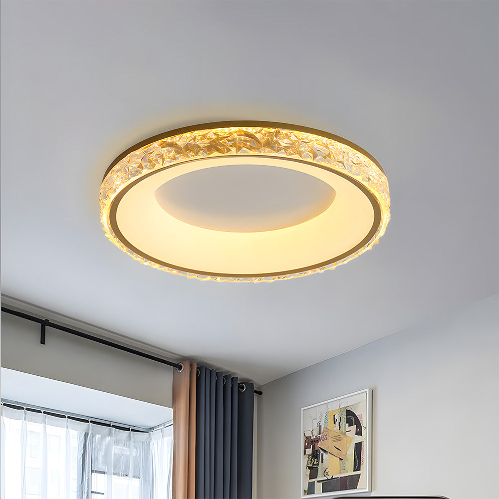 Lámpara de Techo LED Regulable Moderna de Hierro para Sala de Estar - Diseño Contemporáneo y Eficiencia Energética 10