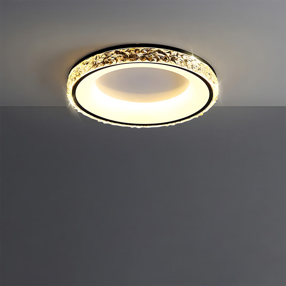 Lámpara de Techo LED Regulable Moderna de Hierro para Sala de Estar - Diseño Contemporáneo y Eficiencia Energética 13