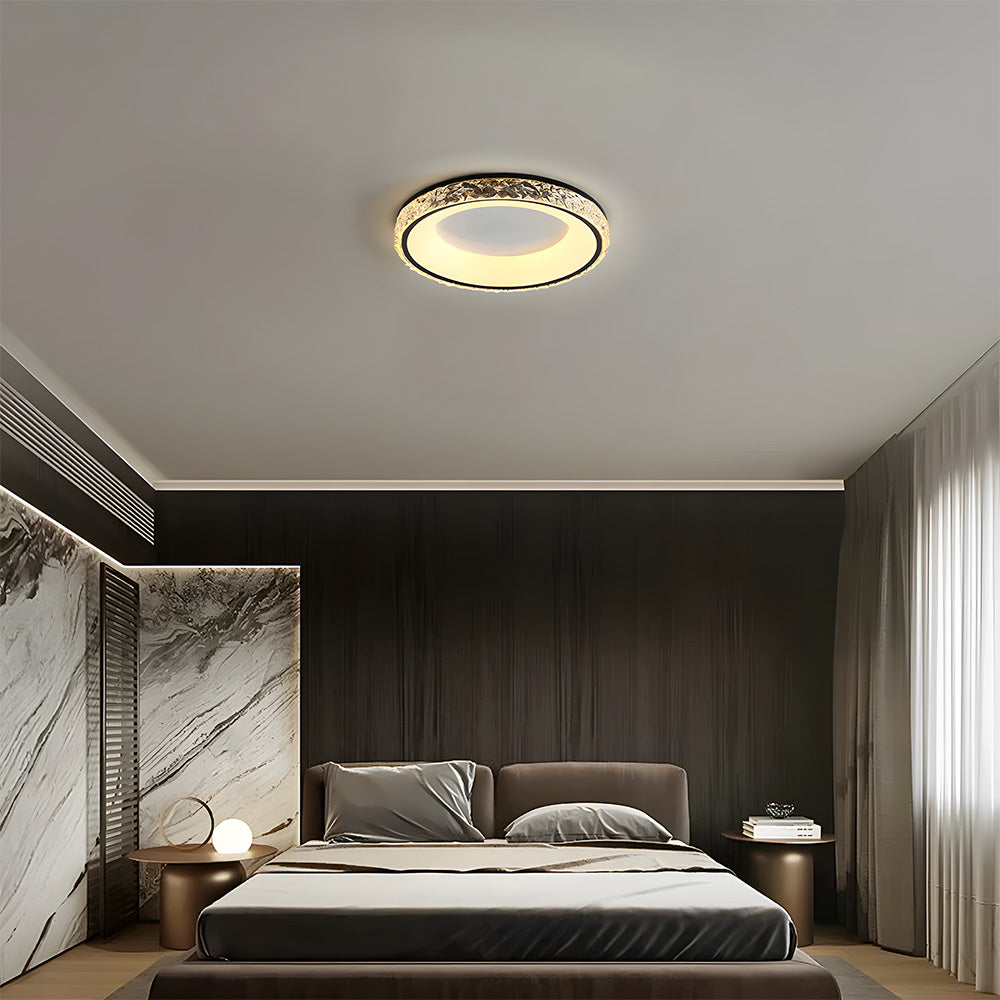 Lámpara de Techo LED Regulable Moderna de Hierro para Sala de Estar - Diseño Contemporáneo y Eficiencia Energética 9
