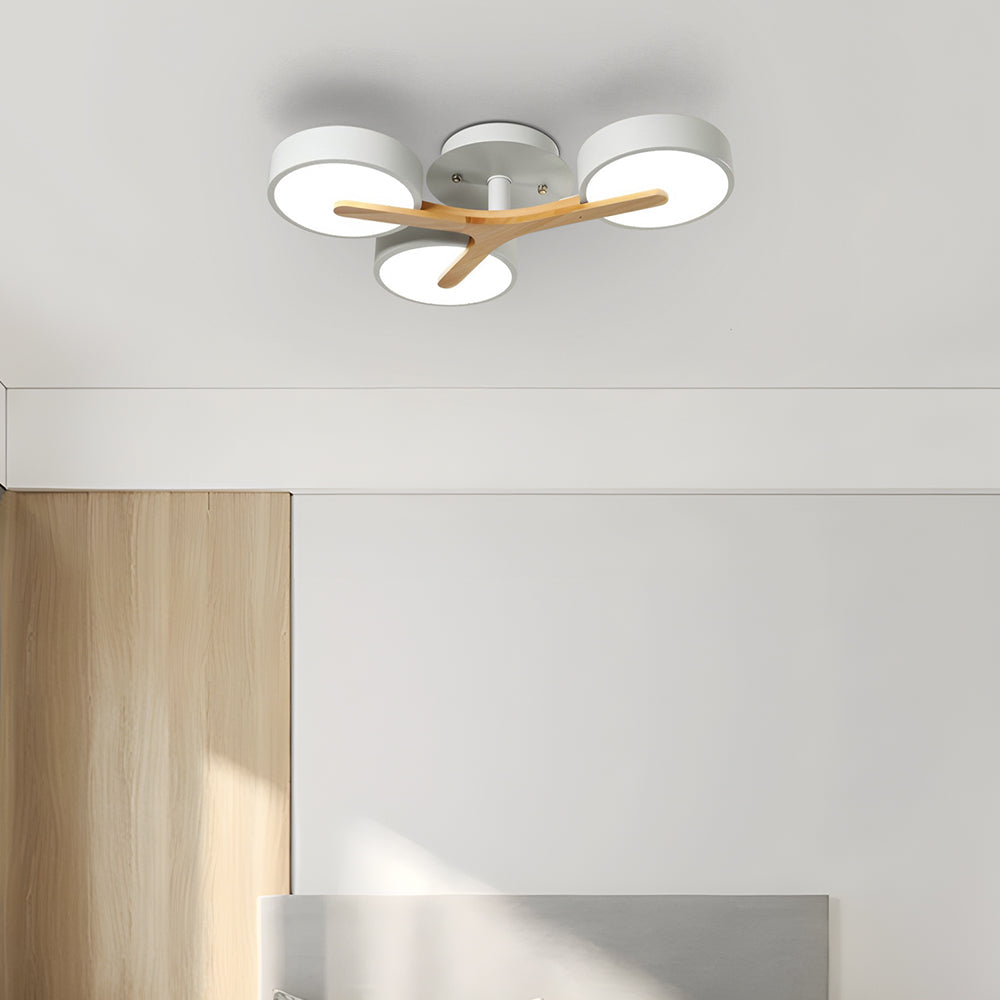 Lámpara de Techo LED de Acrílico Moderno y Elegante para Sala de Estar 11