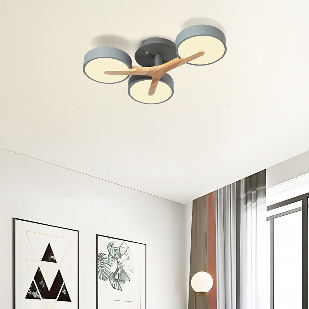 Lámpara de Techo LED de Acrílico Moderno y Elegante para Sala de Estar 2