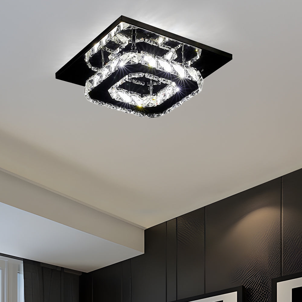 Lámpara de Techo LED de Cristal para Pasillo – Elegante y Eficiente Energéticamente 11